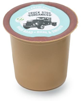 K Cup 15 pk High Road Roast Environmentally Friendly Compostable
